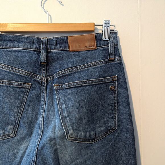 Madewell High Rise Slim Boy Jean Eco Edition Size 26 Medium Wash - Picture 4 of 8
